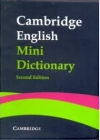 Image of Cambridge English Mini Dictionary Second Edition